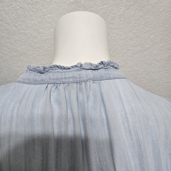 Rails The Ruthie Light Blue  Top Size M - Picture 8 of 13